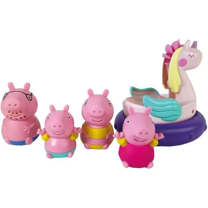 Ensemble de bain Peppa Pig - TOMY - 5 pièces - Pour bébé de 18 mois et plus-0