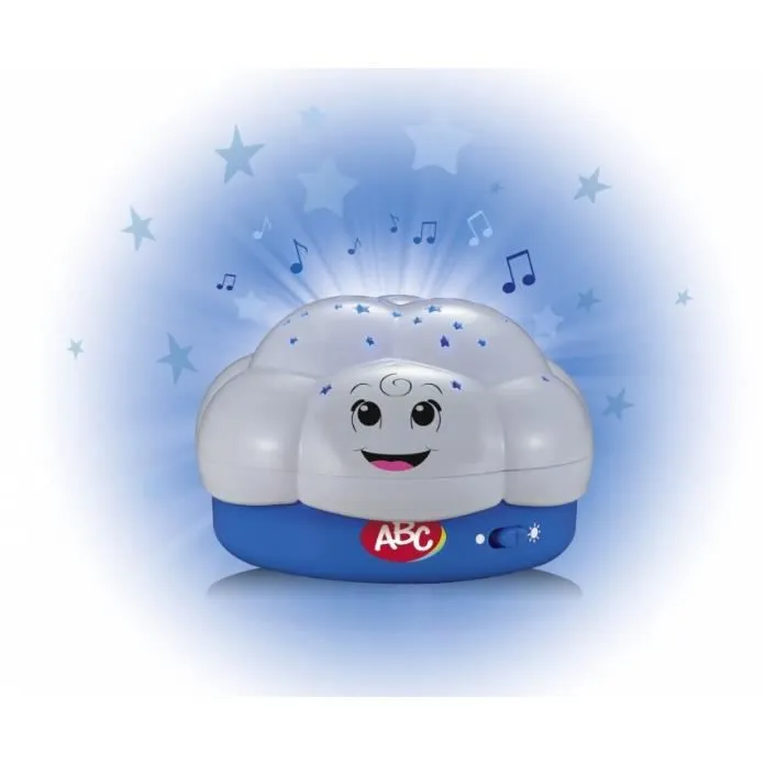 Simba veilleuse ABC pile 12 cm blanc/bleu-2