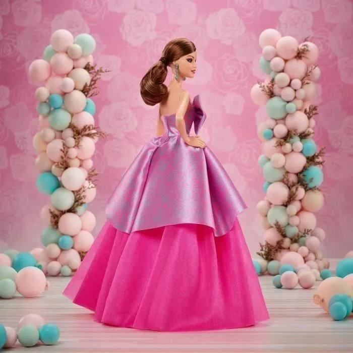 BARBIE joyeux anniversaire Poupée Mattel - JBJ07-4