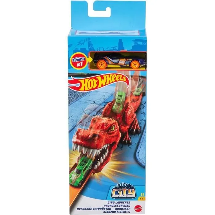 Hot Wheels City Jeu de voitures Nemesis Launcher-0