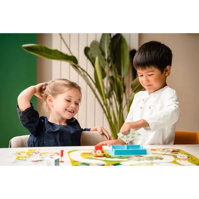 MON 1ER MILLE BORNES - TOUS AU ZOO - Jeu de société - DUJARDIN - Initiez les plus petits au jeu avec une version adaptée au zoo !-3