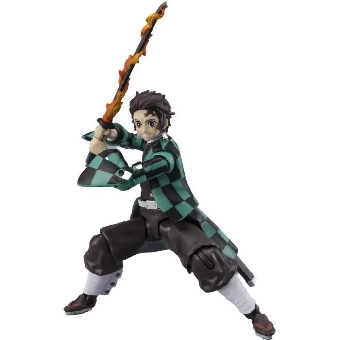 Figurine articulée Ultimate Legends HD - BANDAI - Demon Slayer - Tanjiro Kamado - 12 cm-0