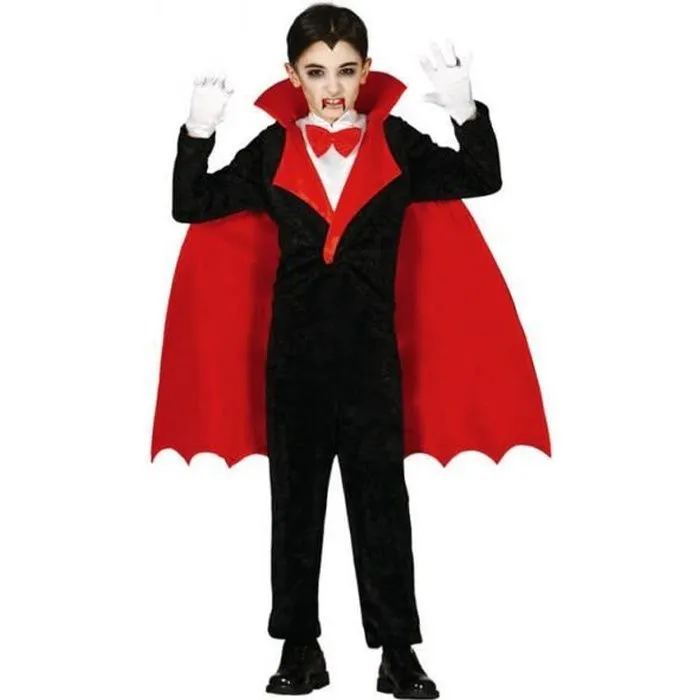 Déguisement Comte Dracula ou Vampire pour garçon - Multicolore - A partir de 3 ans - Halloween-0