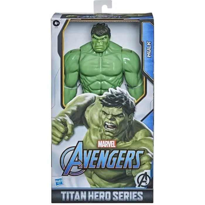Figurine Hulk Blast Gear Deluxe de 30 cm - MARVEL AVENGERS - Titan Hero Series pour enfants à partir de 4 ans-0