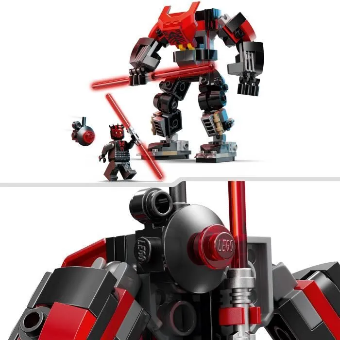 LEGO Star Wars 75411 Le Robot Dark Maul - Jeu de Construction pour Garçon dès 6 ans-2