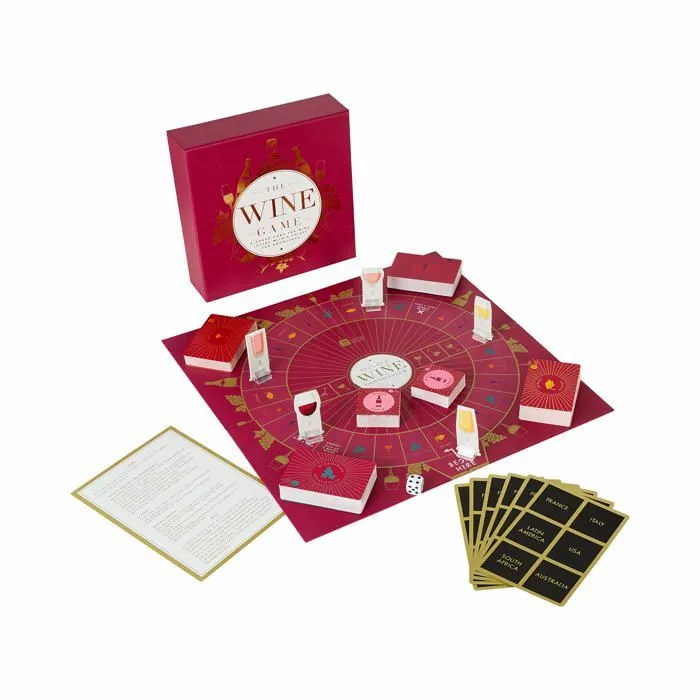 Jeu de societe - jeu de plateau Talking tables - WINE-GAME-2