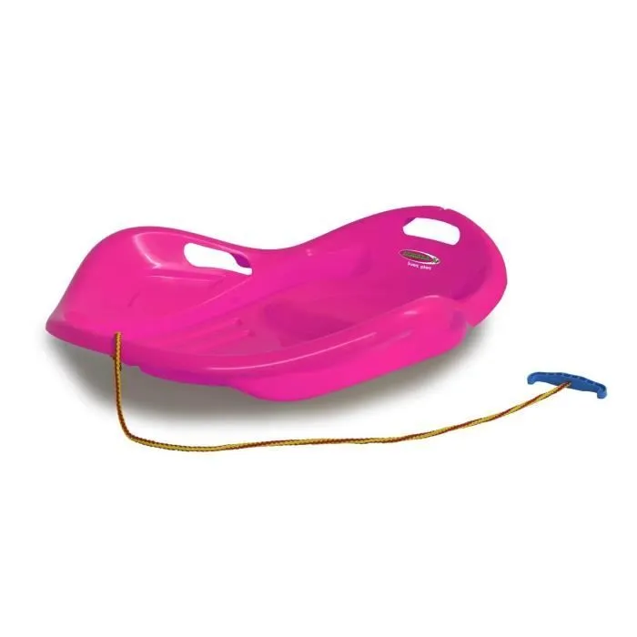 Traîneau Bob rose pour enfant - JAMARA - 78 x 57 x 15 cm - Construction aérodynamique - Siège confortable-2