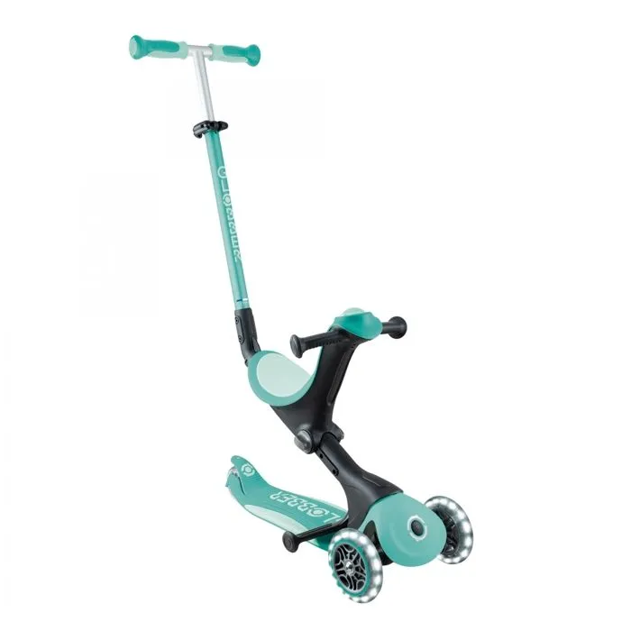 Globber - Trottinette évolutive GO-UP DELUXE LIGHTS - Vert menthe-0