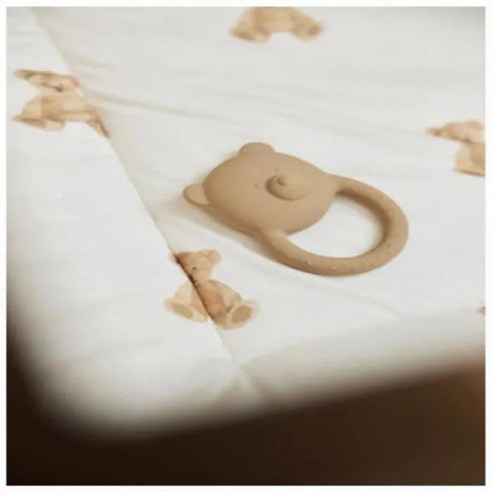 Anneau de dentition en caoutchouc Teddy Bear Biscuit - Jollein - Bébé-2