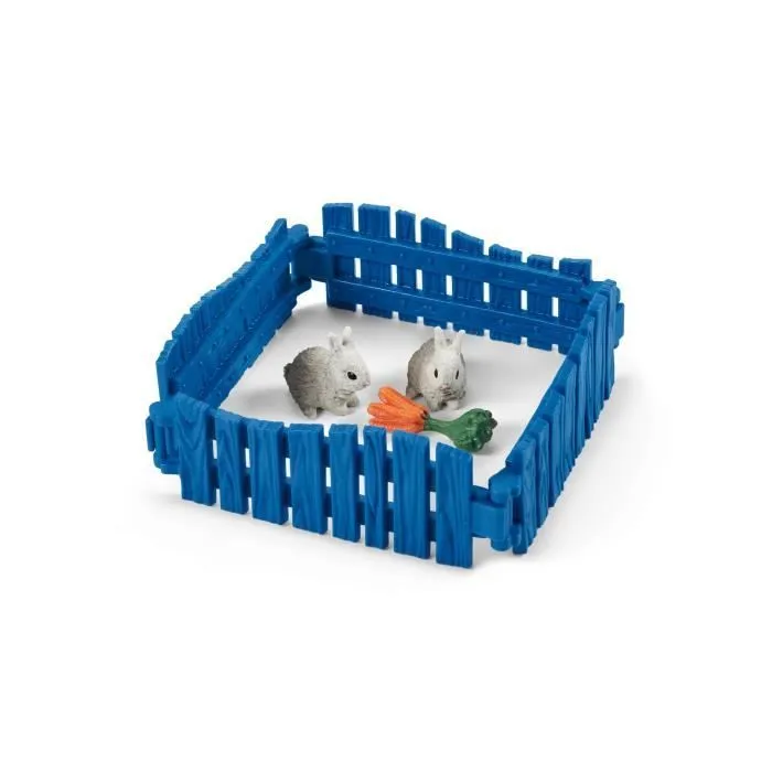 Cabinet vétérinaire avec animaux, coffret de 43 pièces avec figurine vétérinaire, animaux et accessoires, jouets animaux de la-6