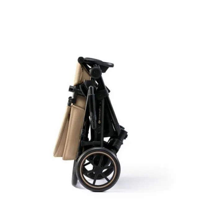 Poussette 2 en 1 Combinée - KINDERKRAFT PRIME2 - jusqu'à 22 kg - avec Nacelle spacieuse - Large plage de réglage - Beige-3