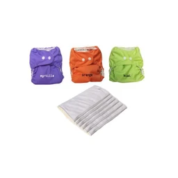 Minipack De Couches Lavables - So Easy Taille 2 (8-16 kg)-0