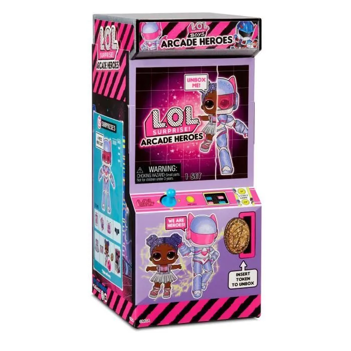 L.O.L. Surprise - Boys Arcade Heroes - Mini Poupée Garçon - 7,5cm - Modèle Aléatoire à Collectionner-2