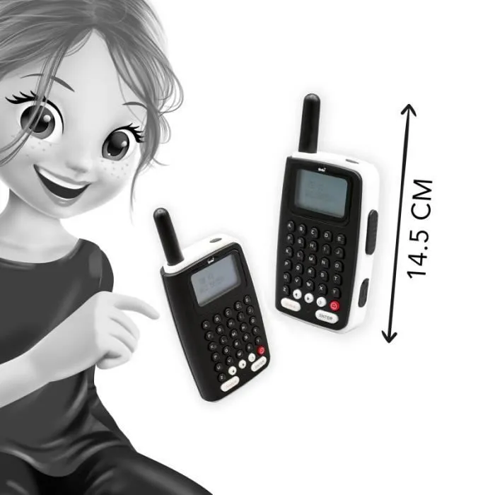 Talkie Walkie - BUKI FRANCE - TW04 - Enfant - Noir - Extérieur-2