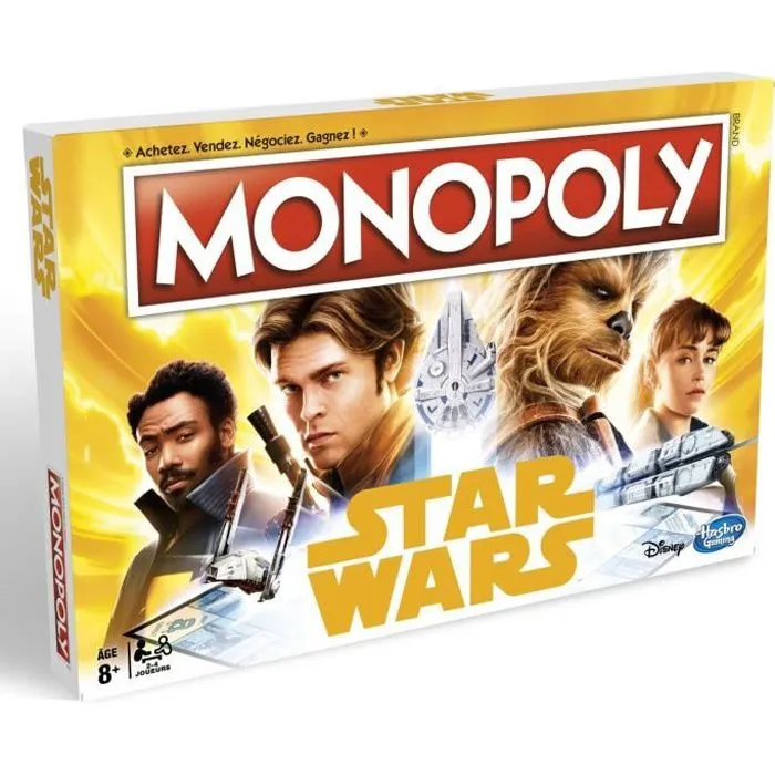 MONOPOLY - Star Wars HAN SOLO - Jeu de Société-0