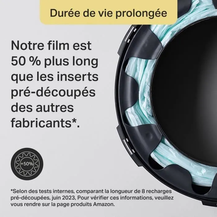 TOMMEE TIPEE - Recharges pour poubelles à couches - Twist & Click - Film multicouche antibactérien - Pack de 18-3