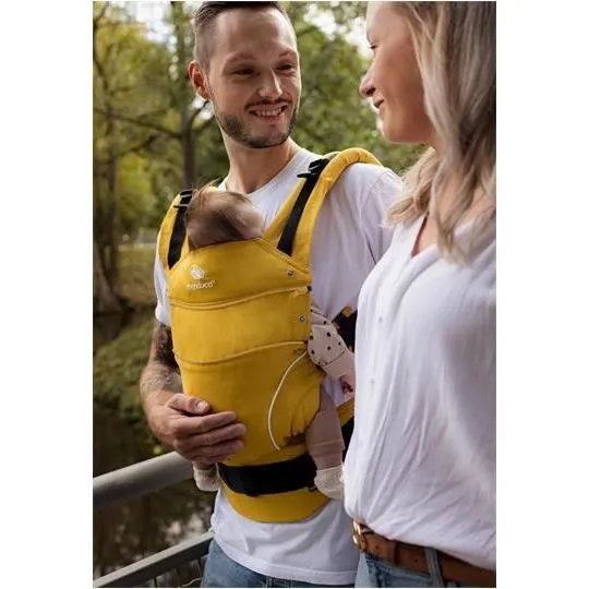 Porte-bébé physiologique Manduca® First PureCotton Gold-3