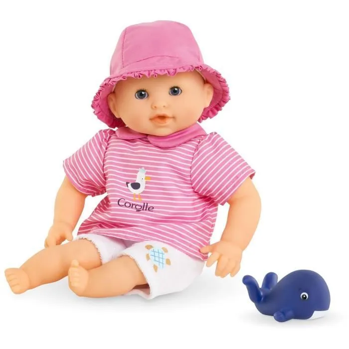 Poupon - COROLLE - Bébé Bain Océane - 30 cm - jouet de bain - dès 18 mois-0