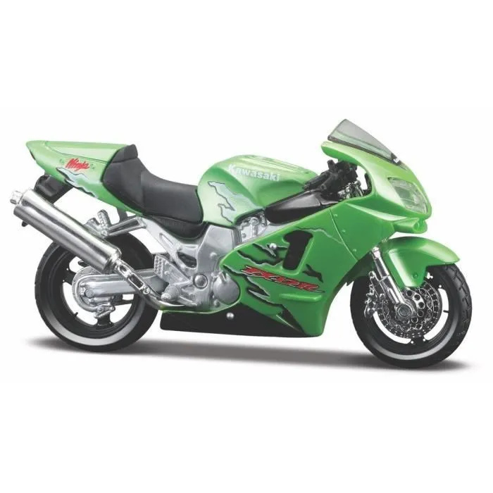 Jouet Moto - MAISTO - KAWASAKI NINJA ZX-12R - 1/18 - Intérieur - Mixte-0