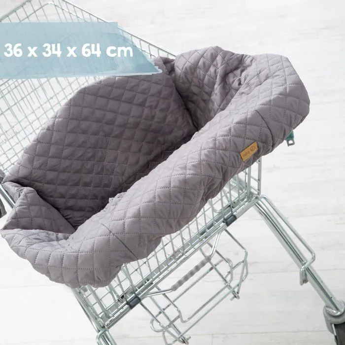 Protège Siège Chariot Caddie pour Bébé ROBA Style - Housse de Caddie avec Sac à Dos de Transport-4