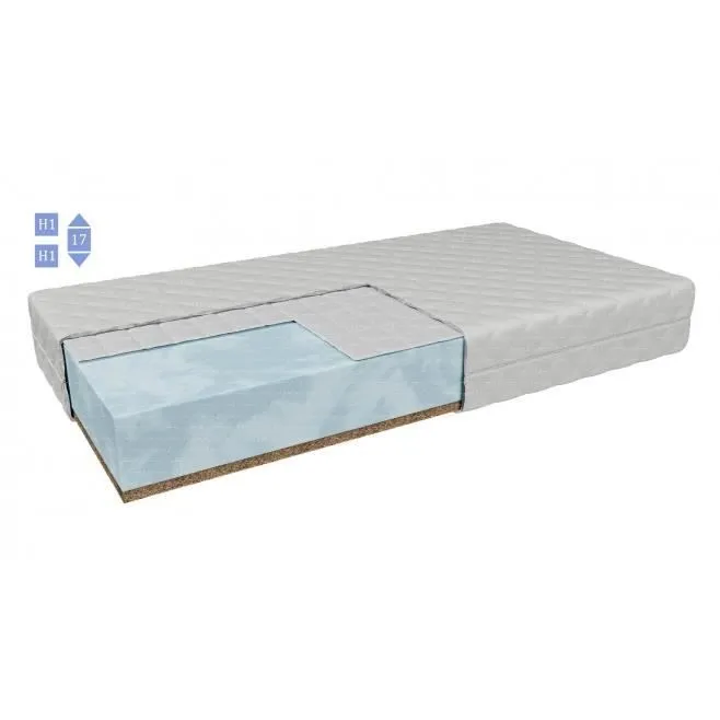 Matelas en mousse avec noix de coco / sarrasin pour bébé Enna 70x120 cm-2