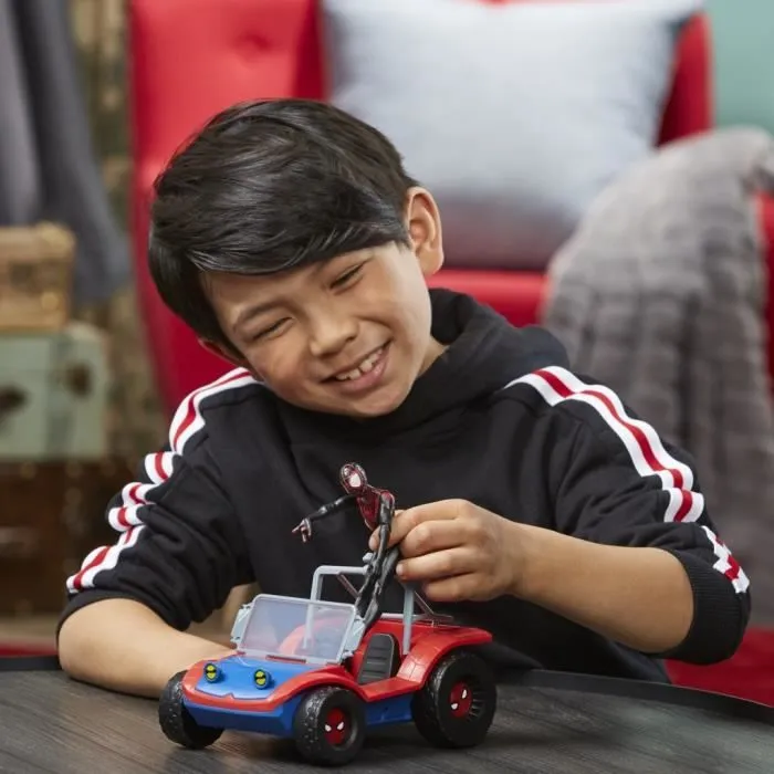 Véhicule Spider-Mobile et figurine Miles Morales Marvel Spider-Man 15cm dès 4 ans-2