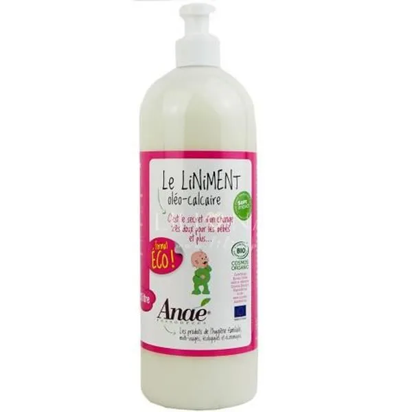 Liniment oléo-calcaire - ANAE - 1L - Bio - Multi-fonction - Fabriqué en France-0