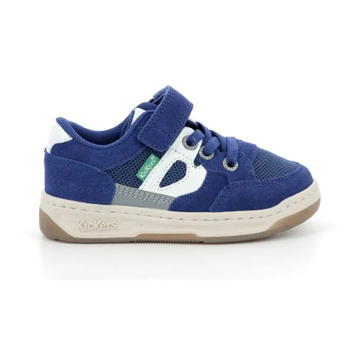 KICKERS Baskets basses Kikouak marine-0