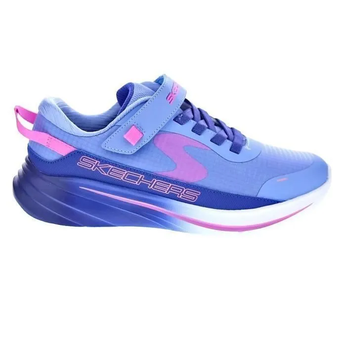 Chaussures - Skechers - Wave 92 - Bleu et blanc - 100% vegan - Confortables et pratiques-0