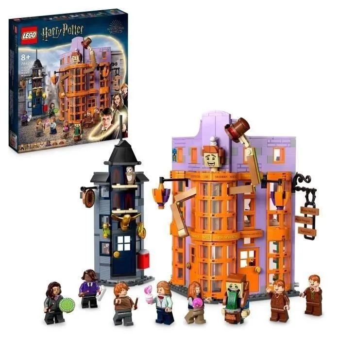 LEGO® Harry Potter 76422 Le Chemin de Traverse : Weasley, Farces pour Sorciers Facétieux, Jouet
