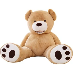 YunNasi 130cm Nounours Géant Peluche Grosse Ours XXL Grand Animal-0