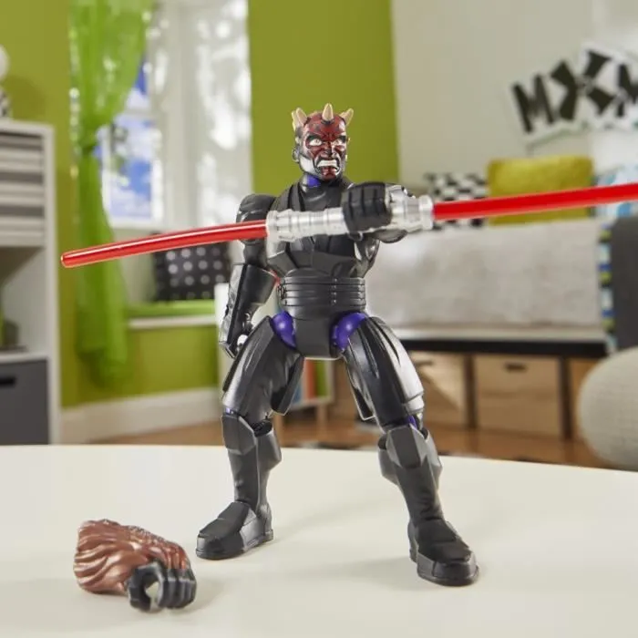 MixMashers Dark Maul, figurine 12 cm personnalisable à mélanger et combiner avec accessoires, Star Wars, dès 4 ans-4