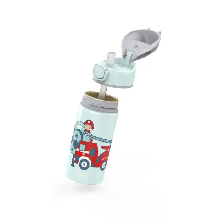 Gourde enfant - SIGG - Miracle Fireman - 0,4L - Aluminium - Sans BPA-1