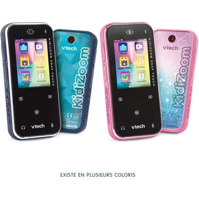 Appareil Photo Enfant - VTECH - Kidizoom Snap Touch Bleu - Double Objectif - 5 MégaPixels-4