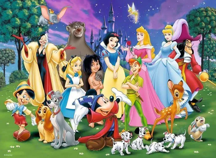 Puzzle 200 pièces XXL Ravensburger - Mes personnages Disney - Puzzle enfant 8 ans - Dessins animés et BD-2