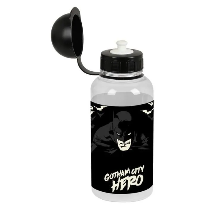 Bouteille d'eau - SAFTA - BATMAN HERO - 0,5L - Plastique sans BPA - Noir-2