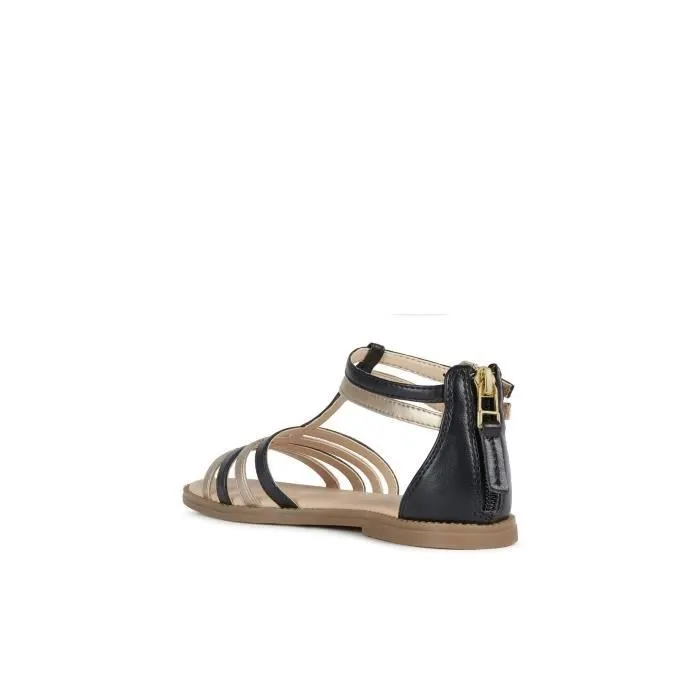 GEOX - Sandal J Karly fille - Noir/platine-3