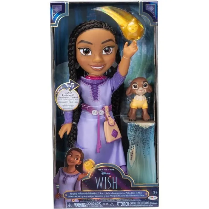 WISH - Poupée Asha électronique - 38 cm - JAKKS - 480440-4