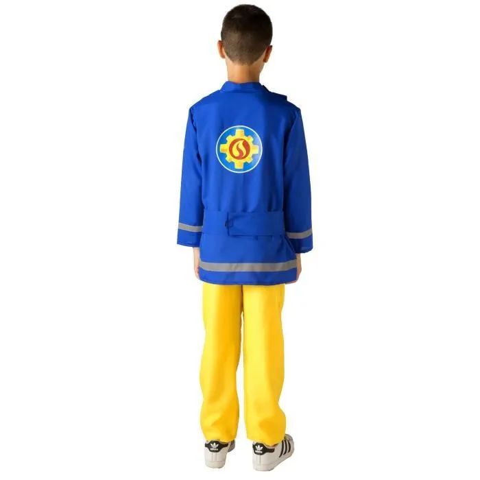 Déguisement Sam le pompier pour garçon - CIAO - Costume Sam le pompier - Taille 5-7 ans - Bleu, jaune-1