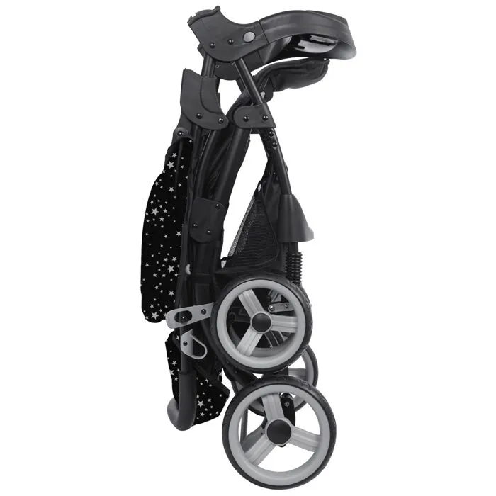 Poussette + siège auto bébé TROTTINE TS Cassiope2 NoirEtoile-3