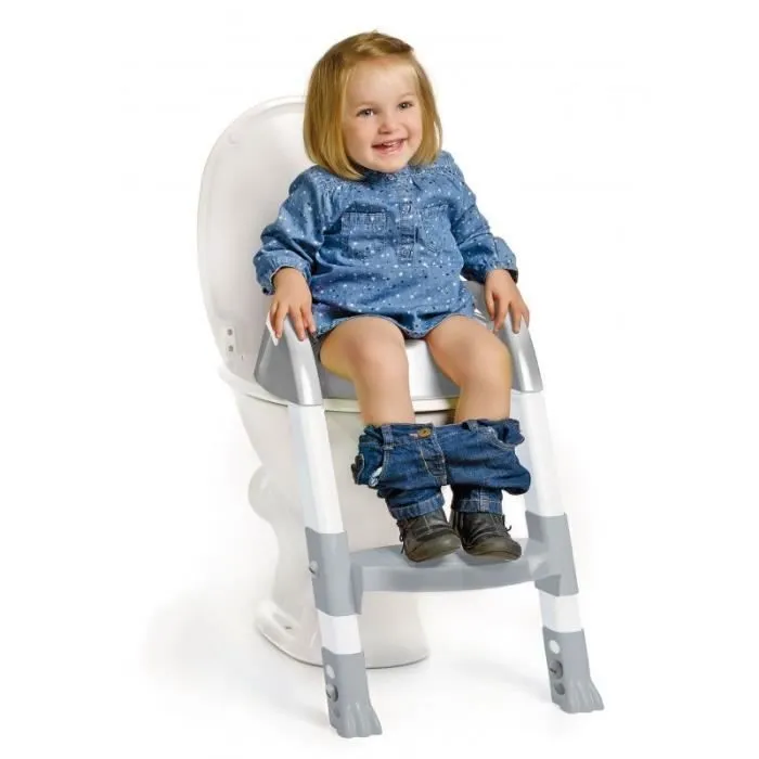 THERMOBABY Reducteur WC KIDDYLOO© Gris Charme-3