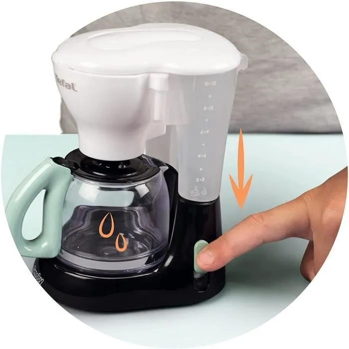 Smoby - Tefal Cafetière Express - Accessoire de Cuisine pour Enfant - Jouet d'Imitation - 310544-3