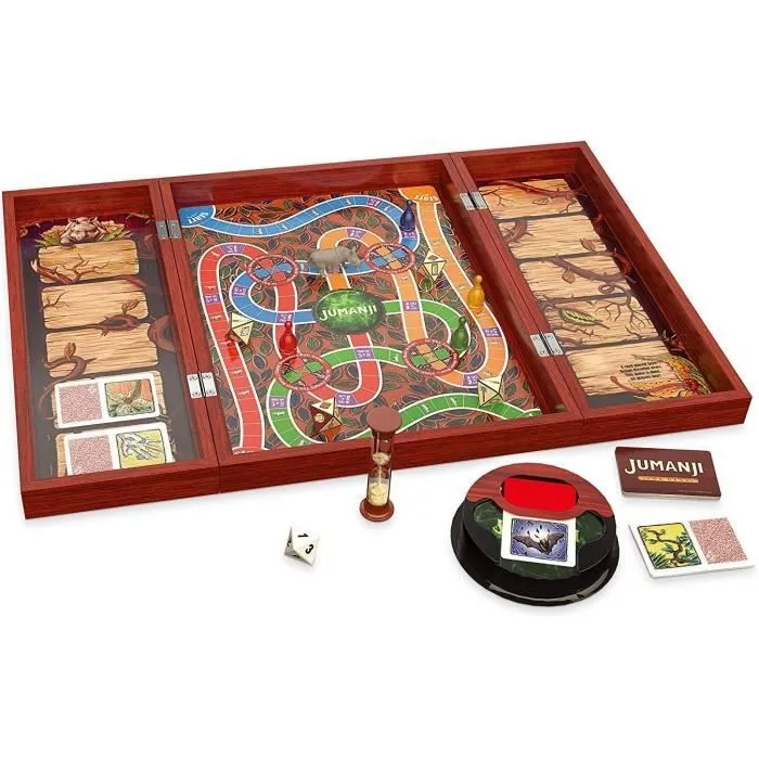 Jumanji Social Game Wooden Edition Spin Master-1