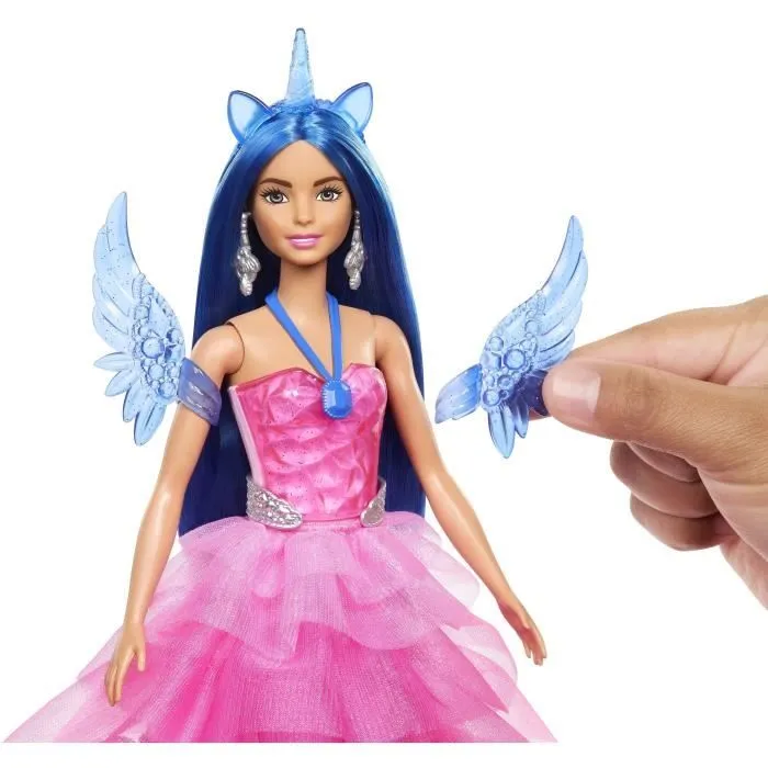 Barbie Princesse Saphir - Licorne Poupée - 65 ans de Barbie Mattel HRR16-5