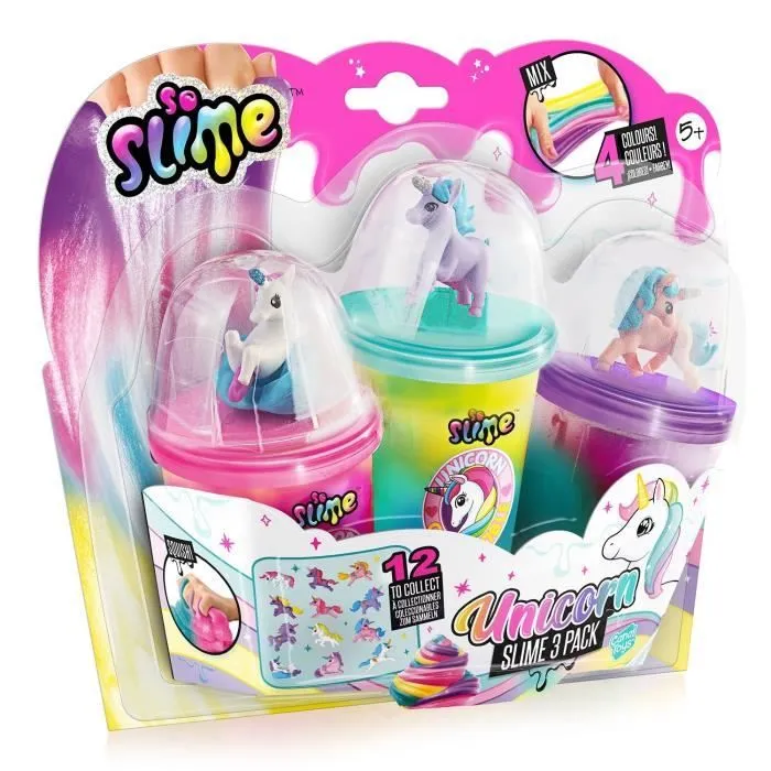 Canal Toys - So Slime - Collectible 3 pack Licorne - SSC 269 - Canal Toys-5