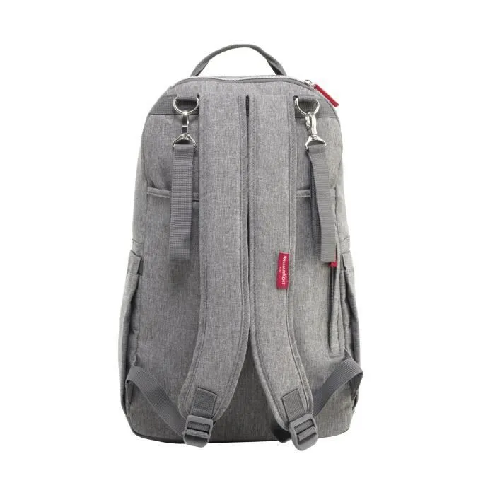 Sac à dos à langer - WILLIAM KENT 1733 - Backpack - Gris - 25L - Mixte-3