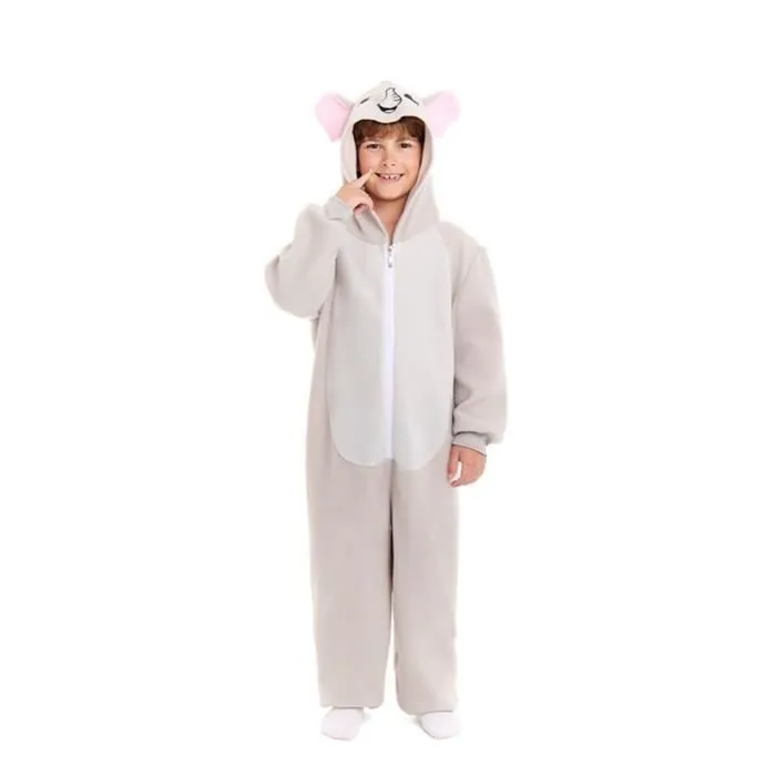 Partilandia Déguisement d'éléphant safari pour enfants (7-9 ans)-0