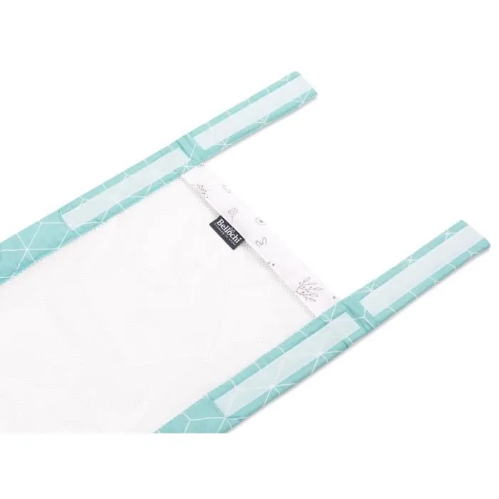 Bellochi Tour de Lit Bébé 180x30 cm - Tour de Lit Souple Universel - Contour de Lit Bébé - Cumint-2