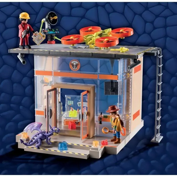 PLAYMOBIL 71084 Dragons Labo Icaris, Dragons : Les Neuf Royaumes, 124 pièces, Dès 4 ans-2
