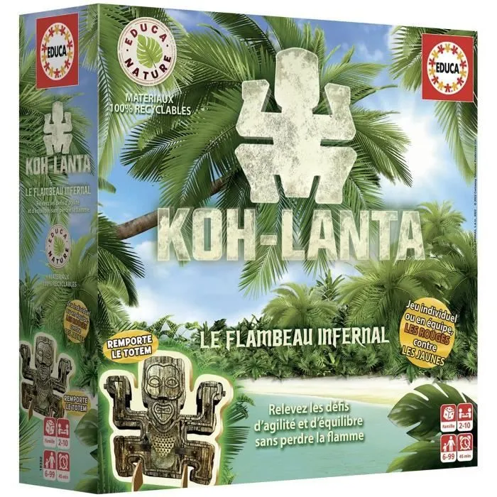 Koh Lanta - Jeu de société - EDUCA-3
